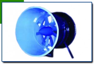 ENERGY EFFICIENT AXIAL FLOW FRP FAN SYSTEM